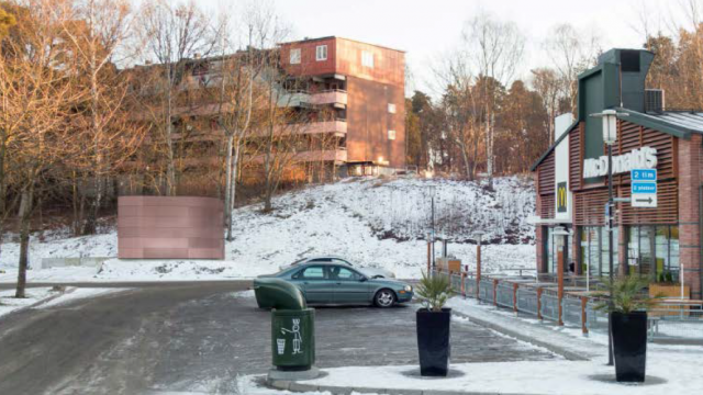 Ventilationstorn vid Fogdevreten