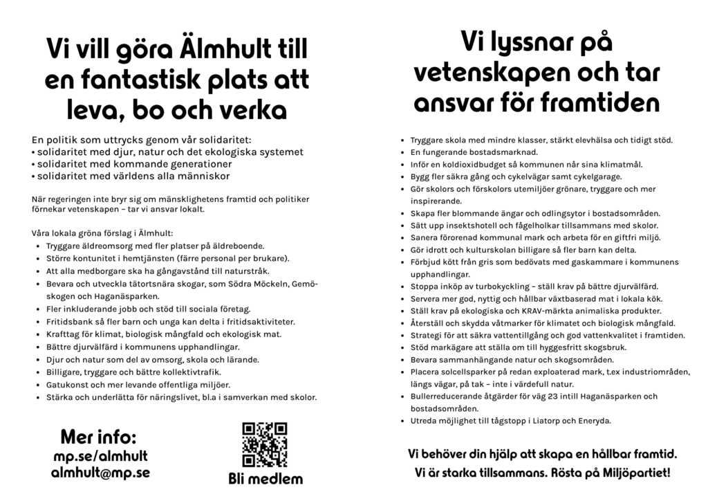 Bild på mp Älmhults val-folder