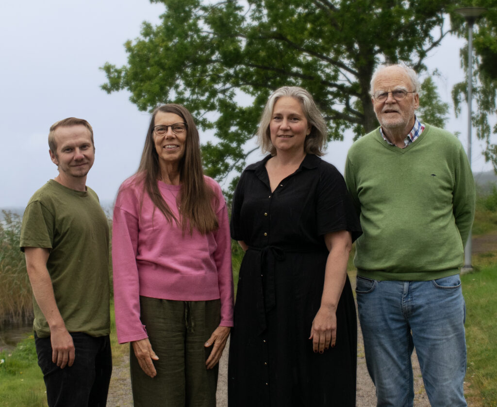 Gruppbild på Miljöpartiet i Kinda
