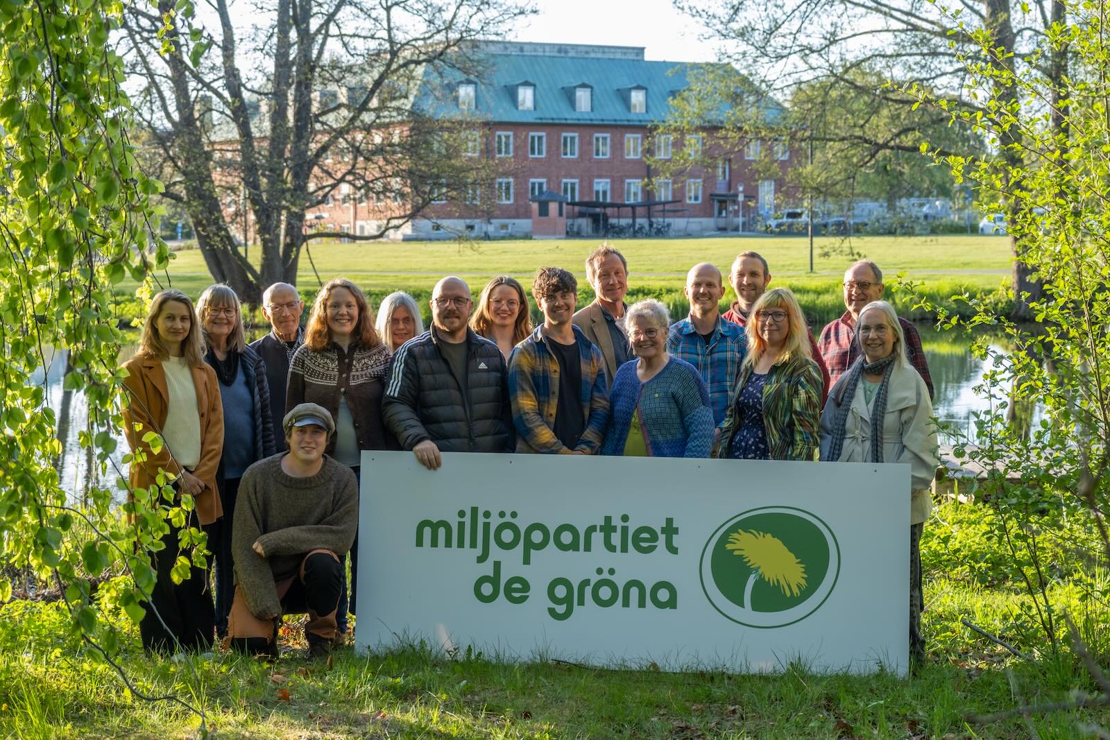 Gruppfoto Miljöpartiet Tranås