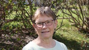 Porträttbild av Karin Molander, MP Uddevalla. Ersättare i kommunfullmäktige och styrelseledamot