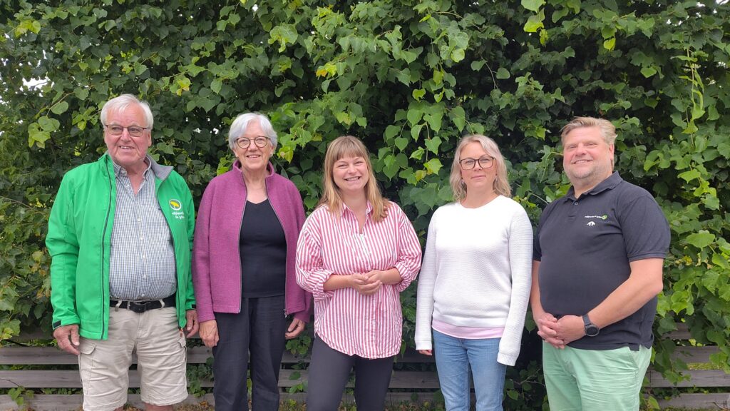 Gruppen som är redo att ta plats i Alvestas nämnder för Miljöpartiet de gröna.