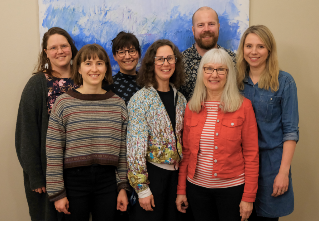 Miljöpartiet de grönas styrelse i Härnösand Anna Arvidsson, Karin Frejarö, Mattias Sjölander, Helena Elfvendal och Tove Lönneborg, Knapp Britta Thyr, Elisabet Frisk