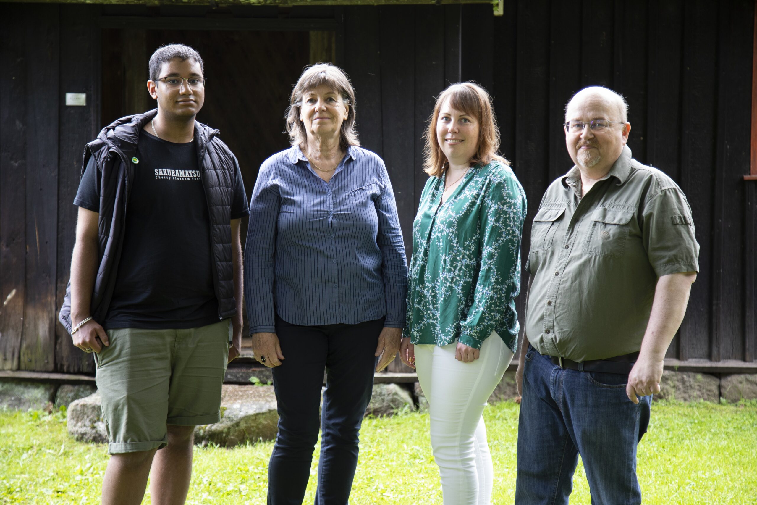 Adam Sabbag, Karin Rosenberg, Karin Åsblom och Mikael Morin. Foto: Anders Gårdestig.