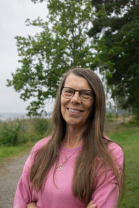 Porträttbild på Margareta Holm, #3 till kommunfullmäktige för Miljöpartiet i Kinda