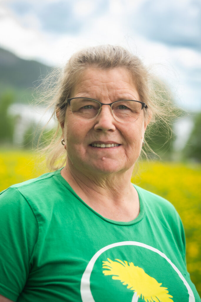Eva Ljungdahl, kandidater för Miljöpartiet i Krokom