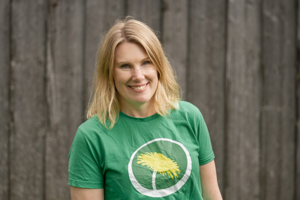Linda Andersson, kandidat för Miljöpartiet i Krokom