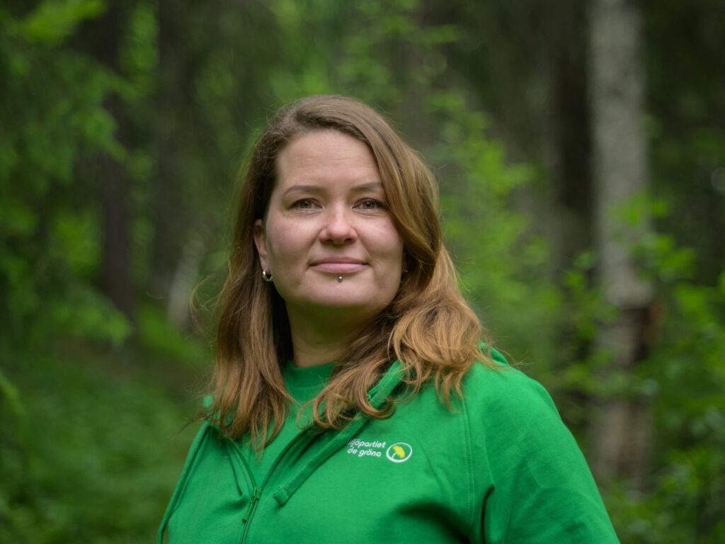 Maria Vuorelma, kandidat för Miljöpartiet i Åre kommun 2026