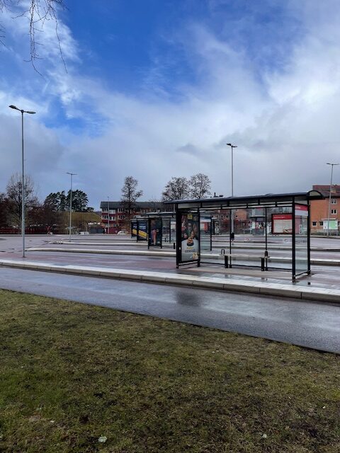 I Olofström finns det ingen buss som kör till Alvesta