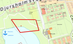 Karta över Näsbyviken