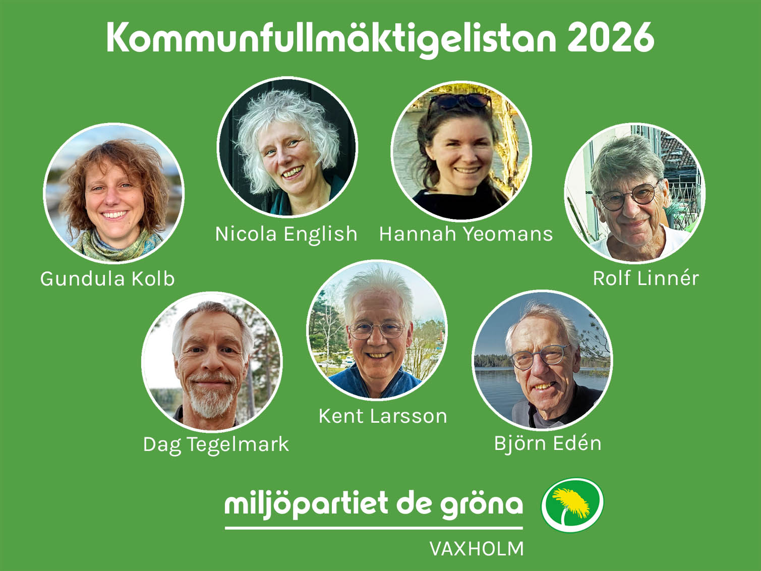 MP Vaxholm KF kandidater 2026