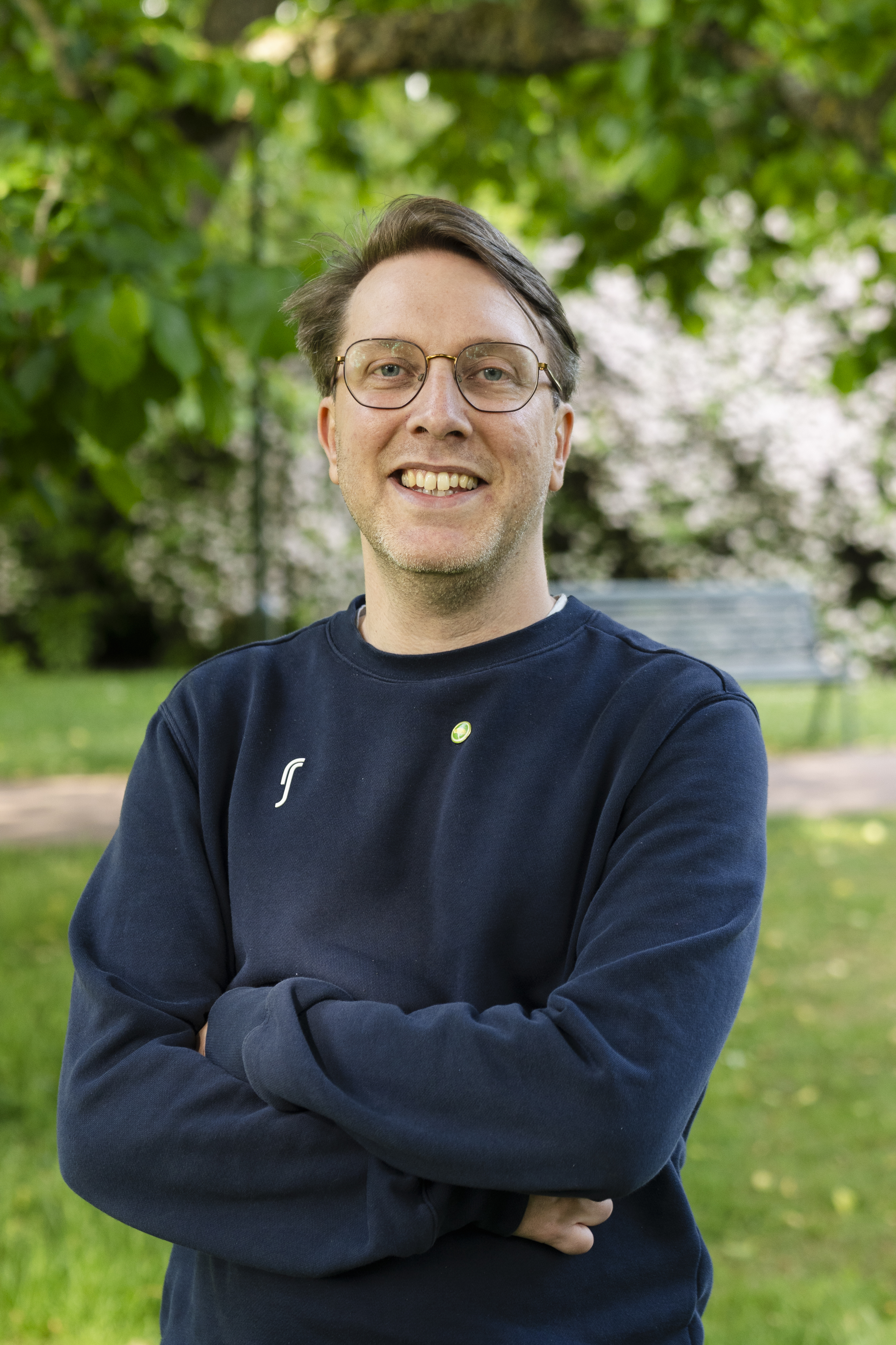 Porträtt av Tobias Steen.