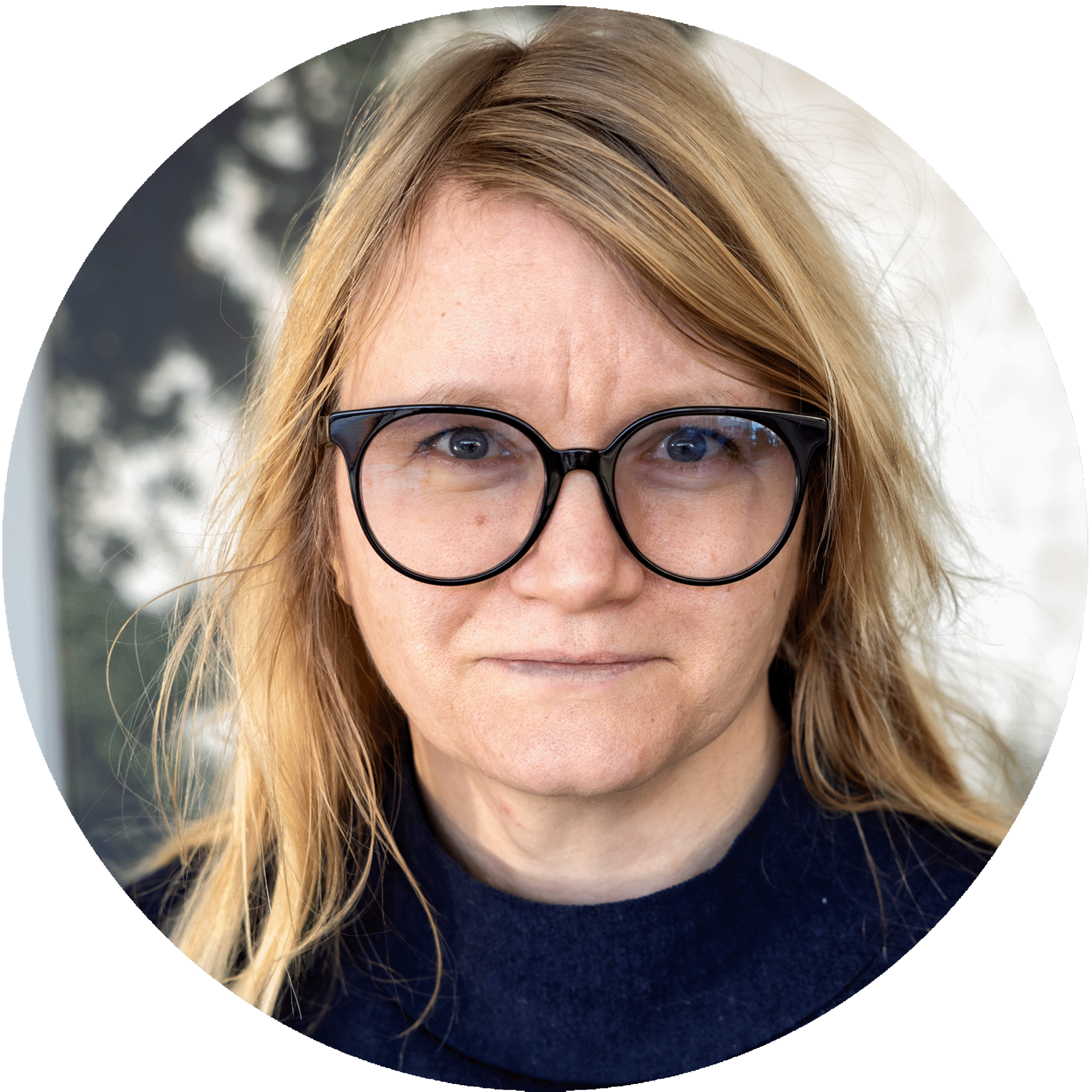 Porträtt av Hanna.