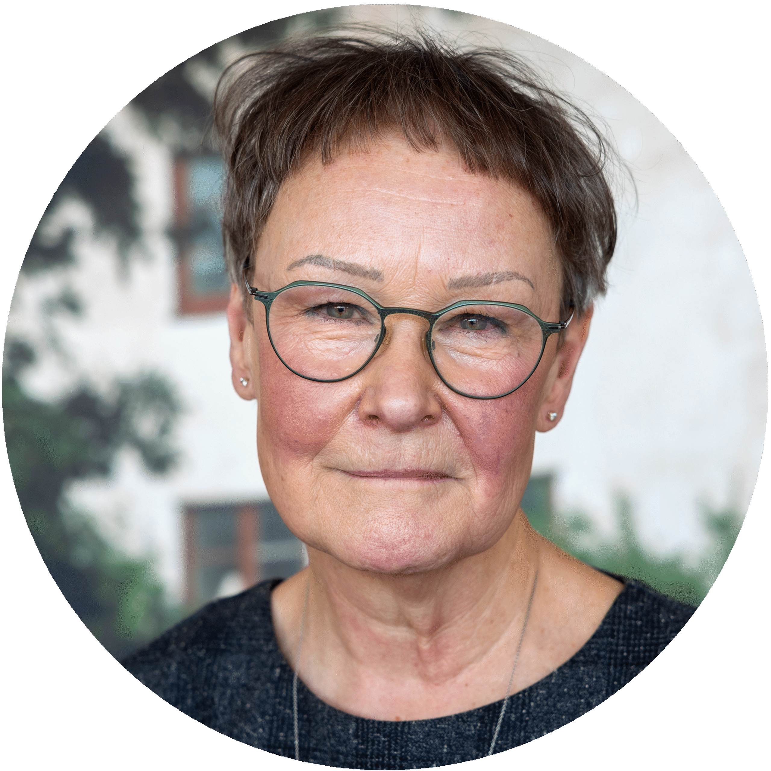 Porträtt av Mariann.
