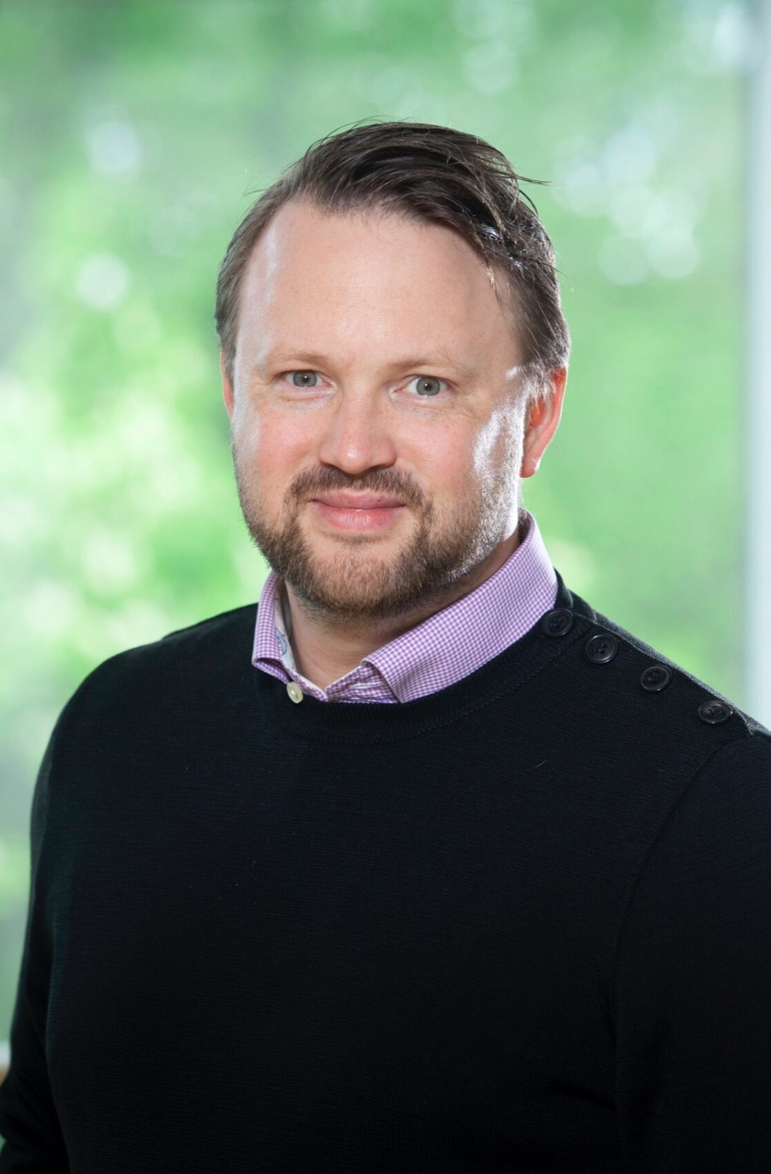Porträtt av Marcus Friberg.