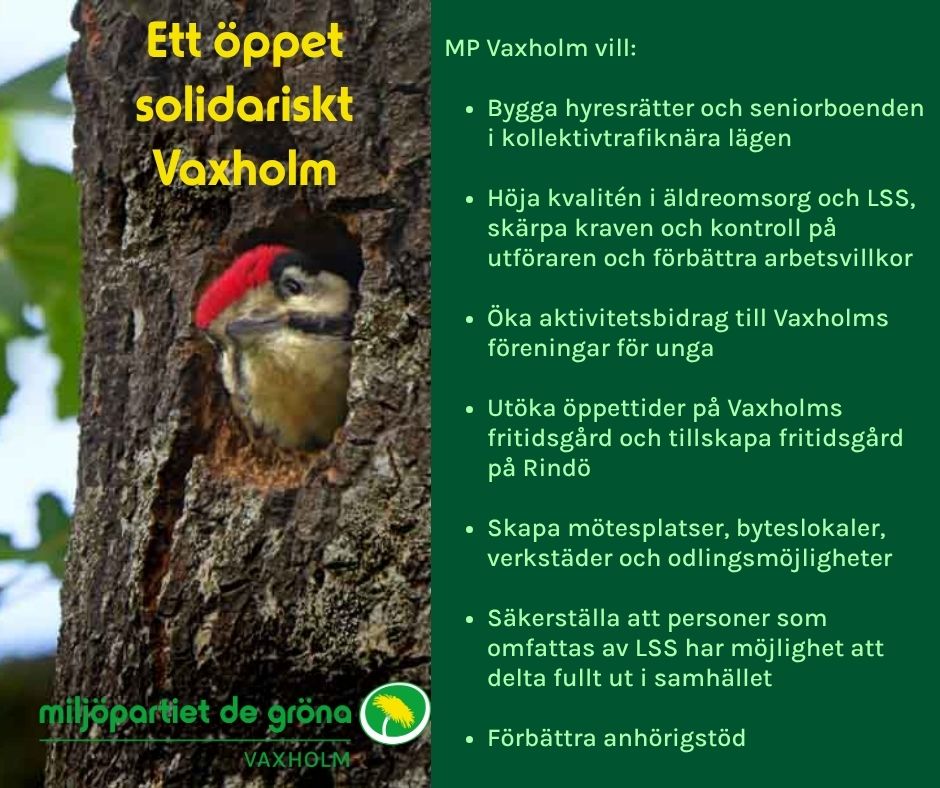 Ett öppet solidariskt Vaxholm